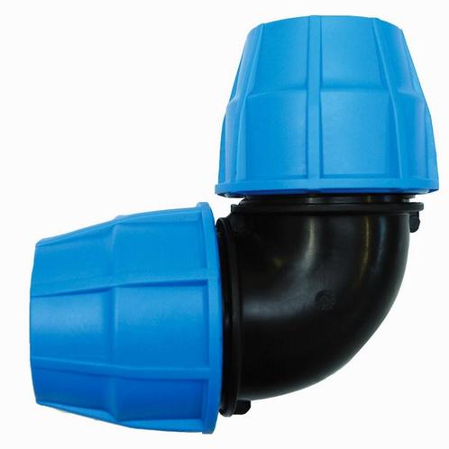 Supreme pe knie 90°, Kiwa, 2x klem-110 mm, Doe-het-zelf en Verbouw, Overige Doe-het-zelf en Verbouw, Verzenden