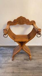 Klapstoel - Hout - Savonarola, Antiek en Kunst