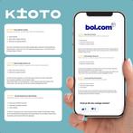 Kioto Toilettas met Haak - Dames en Heren - Make Up Tasje -, Sieraden, Tassen en Uiterlijk, Toilettassen, Ophalen of Verzenden