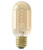 Calex Flexfilament LED buislamp E27 3.8W 250lm 2100K Goud..., Nieuw, Ophalen of Verzenden
