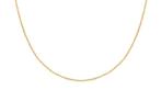 Ketting 14K goud 45cm, 0,80mm Anker schakeltjes, Verzenden, Nieuw