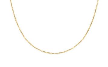 Ketting 14K goud 45cm, 0,80mm Anker schakeltjes beschikbaar voor biedingen