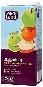 Appelsap Ekoland 1 liter, Diversen, Braces, Verzenden