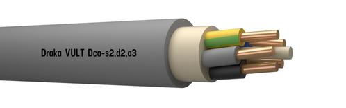 Draka Installatiekabel - YMvK VULT Dca 5x6,0 mm2 - Actie rol, Doe-het-zelf en Verbouw, Elektra en Kabels, Nieuw, Ophalen of Verzenden