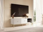 Meubella TV-Meubel Vermont wit 135 cm, Huis en Inrichting, Kasten | Televisiemeubels, Overige materialen, 100 tot 150 cm, Verzenden