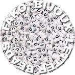 Fako Bijoux - Letterkralen U - Letter Beads - Alfabet Kralen, Hobby en Vrije tijd, Kralen en Sieraden maken, Verzenden, Nieuw