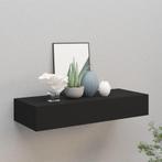 Wandschap Zwart 60cm - Retourdeal - Stijlvol & Voordelig!, Huis en Inrichting, Woonaccessoires | Wandplanken en Boekenplanken