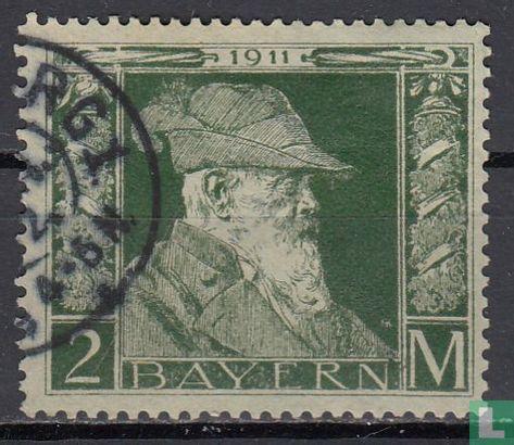 Beieren - 90ste verjaardag van de geboorte van prins-rege..., Postzegels en Munten, Postzegels | Europa | Overig, Gestempeld, Verzenden