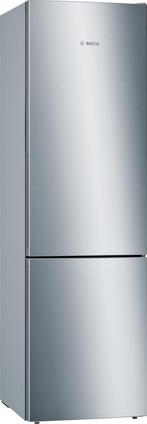 Bosch KGE39ALCA rvs-look koelkast - 201 cm. hoog, 200 liter of meer, Verzenden, 60 cm of meer, Met aparte vriezer