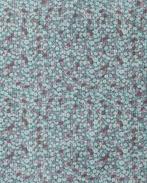 Corduroy Bloemetjes Blauw, Nieuw, Blauw
