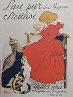 Steinlen - Lait pur de la Vingeanne Stérilisé. - Jaren 1890, Antiek en Kunst