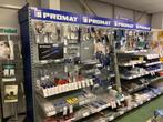 Online veiling: PROMAT, winkelstelling gereedschap (zonder i, Gebruikt