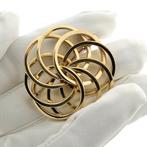 Grote gouden fantasie broche | Vintage (gouden broche), Sieraden, Tassen en Uiterlijk, Broches, Ophalen of Verzenden, Gebruikt