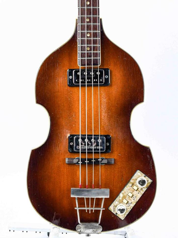 Höfner 500/1 Violin Bass Sunburst 1965 (Basgitaren,Anders), Muziek en Instrumenten, Snaarinstrumenten | Gitaren | Bas, Gebruikt