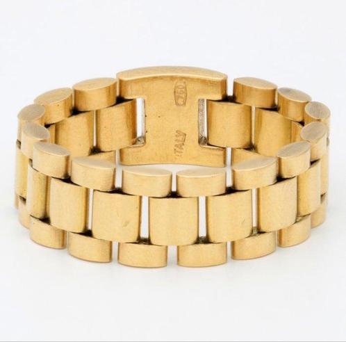 Ring - 18 karaat Geel goud, Sieraden, Tassen en Uiterlijk, Ringen
