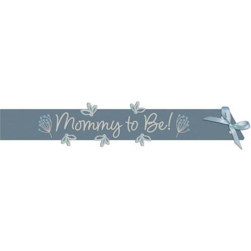 Mommy To Be Sjerp Blauw 1,5m, Kleding | Dames, Carnavalskleding en Feestkleding, Nieuw, Ophalen of Verzenden