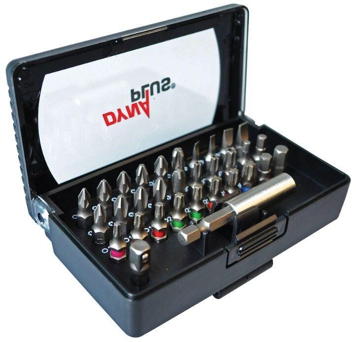 Bitset Dynaplus 32-delig in kunstof box, Doe-het-zelf en Verbouw, Gereedschap | Handgereedschap, Nieuw, Verzenden