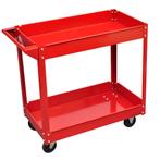 vidaXL Gereedschapstrolley 100 kg rood, Verzenden, Nieuw