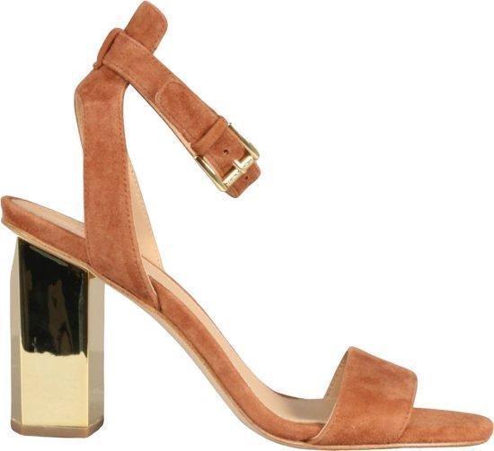Michael Kors Petra Ankle Strap Dames Sandalen - Luggage -, Kleding | Dames, Schoenen, Verzenden