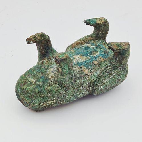 Dong Son Brons Kikker Talisman - 122 mm, Antiek en Kunst, Antiek | Overige Antiek