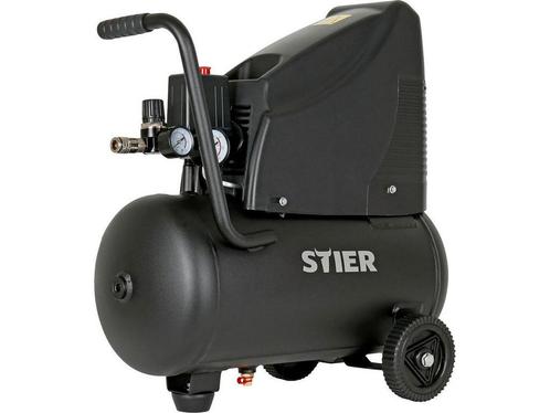 Stier 904507 - Compressor - 90L/min, Huis en Inrichting, Woonaccessoires | Overige, Zo goed als nieuw, Verzenden