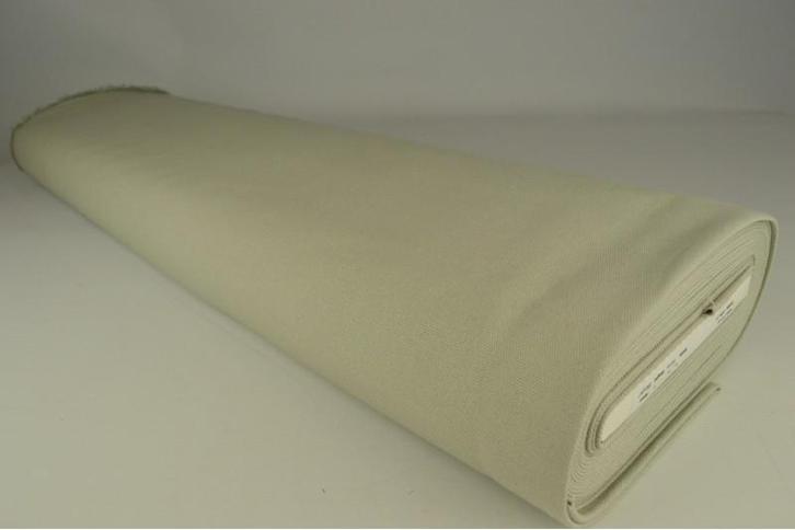 Zilvergrijs canvas stof  - Goedkoop op 10 of 30 meter rol, Hobby en Vrije tijd, Stoffen en Lappen, 120 cm of meer, 200 cm of meer