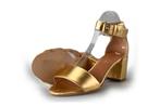 Linea Zeta Pumps in maat 40 Goud | 10% extra korting, Kleding | Dames, Schoenen, Pumps, Overige kleuren, Verzenden, Zo goed als nieuw