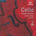 Cello Exam Pieces from 2010 Gr 4 (Paperback), Boeken, Verzenden, Zo goed als nieuw, Abrsm