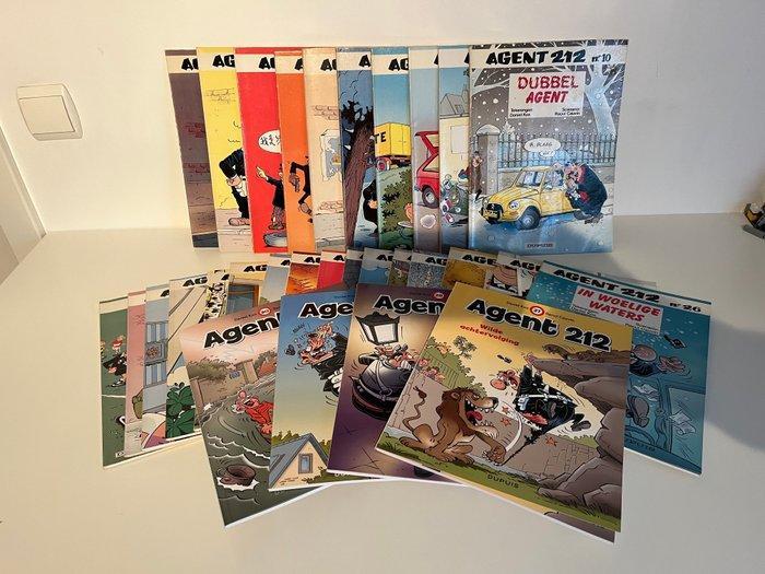 Agent 212 1 t/m 30 - Complete reeks SC - 30 Album - Eerste, Boeken, Stripboeken
