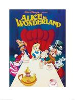 Kunstdruk Alice in Wonderland 1989 60x80cm, Verzenden, Nieuw