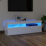 vidaXL Tv-meubel met LED-verlichting 120x35x40 cm hoogglans, 100 tot 150 cm, Verzenden, Nieuw, Minder dan 100 cm