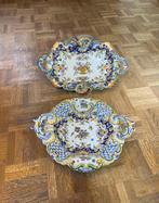 Rouen Nevers - Tafelservies (2) - Aardewerk - Plats Ajourés