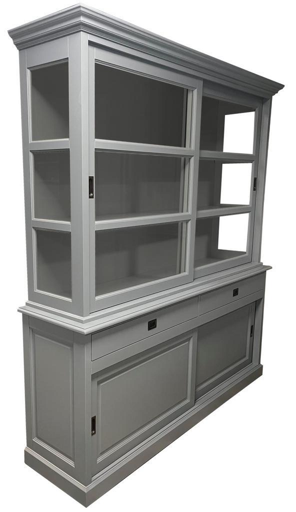 Buffetkast babyblauw - babyblauw  Putten 200 x 220cm, Huis en Inrichting, Kasten | Buffetkasten, Ophalen of Verzenden