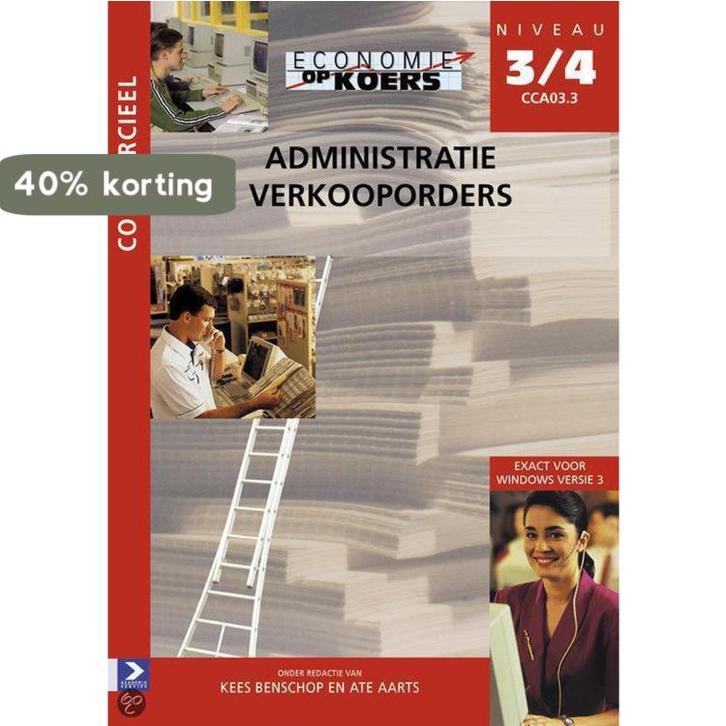 Administratie verkooporders / cca03.3 / Economie op koers, Boeken, Schoolboeken, Gelezen, Verzenden