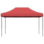Partytent inklapbaar pop-up 440x292x315 cm bordeauxrood, Verzenden, Nieuw, 2 meter of meer, Partytent