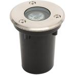 LED Grondspot - Aruz - Inbouw Rond - 1W - Waterdicht IP67 -, Ophalen of Verzenden, Nieuw, Vloerspot of Grondspot, Led
