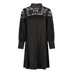 Marc Aurel • zwarte jurk met kant • 36, Kleding | Dames, Marc Aurel, Verzenden, Zwart, Nieuw