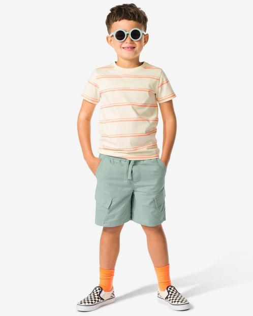 HEMA Kinder cargo korte broek groen 2=30% / 1=15%, Kinderen en Baby's, Kinderkleding | Overige, Nieuw, Verzenden