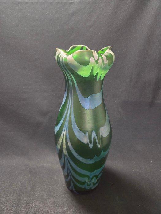 Poschinger - Vaas - Glas - Grote Jugendstil vaas, Antiek en Kunst, Antiek | Glas en Kristal