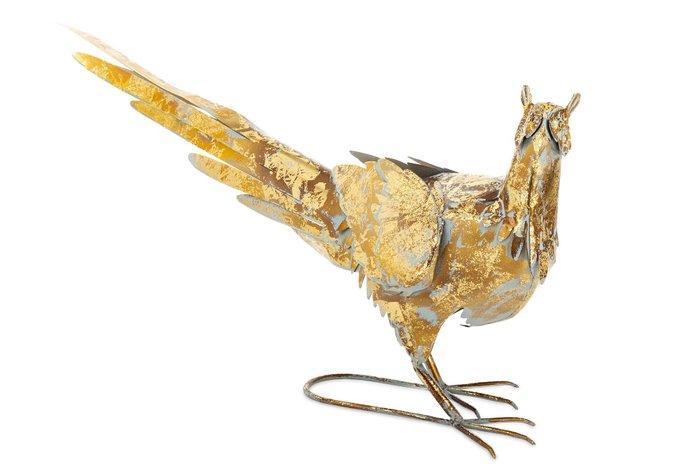 Pheasant - 75cm - Beeldje - Staal, Antiek en Kunst, Curiosa en Brocante