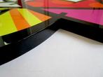 Romero Britto (1963) - Wandskulptur Flying Heart, Antiek en Kunst