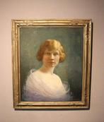Guiton (French) - Portret jongedame, Antiek en Kunst