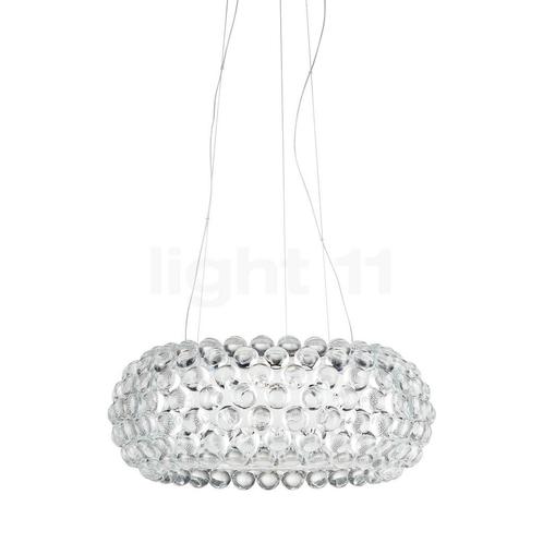 Foscarini Caboche Plus Hanglamp LED, transparant - media - d, Huis en Inrichting, Lampen | Hanglampen, Nieuw, Verzenden
