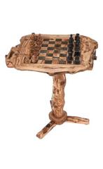 Schaaktafel - Craflair schaakbord van olijfhout, luxueus en