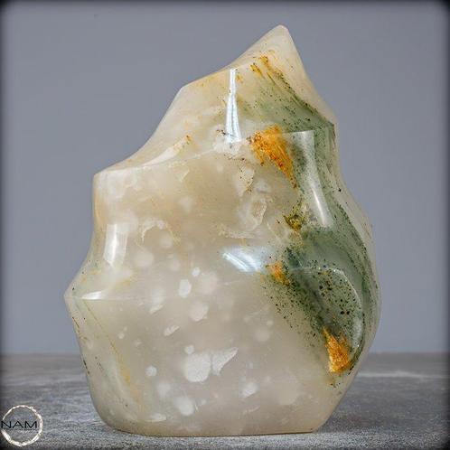 Zeldzame natuurlijke tuinkwarts Vlam, Brazilië- 1149.73 g, Verzamelen, Mineralen en Fossielen