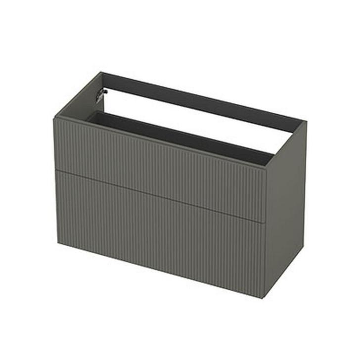 INK - Onderkast 2L A-sym Gelakt Gefr. Front - 1000x450x650, Huis en Inrichting, Badkamer | Badkamermeubels, Ophalen of Verzenden