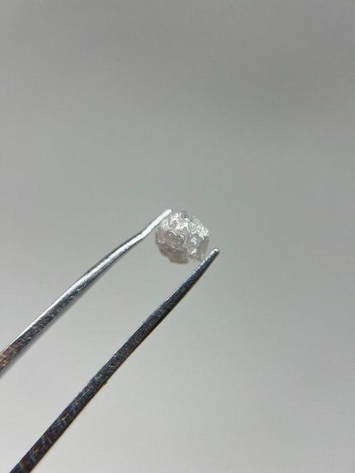 Diamant Ruw Wit - Licht Grijs Natuurlijk 0,52 karaat GEEN, Verzamelen, Mineralen en Fossielen