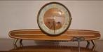 Pendule - Junghans - Hout, Messing - 1950-1960