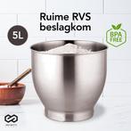 2dekans | Infinity Goods Keukenmachine - Keukenmixer - 5L, Ophalen of Verzenden