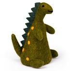 Wolvilt Dinosaurus Stegosaurus - Kleine Handpop/Eiwarmer - H, Ophalen of Verzenden, Nieuw